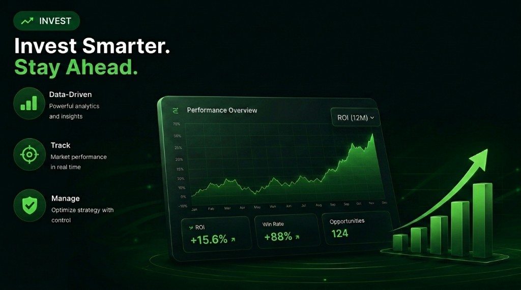Invest smarter. Stay ahead with data-driven performance analytics.